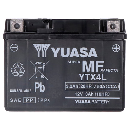 Yuasa AGM-batteri YTX4L-WC