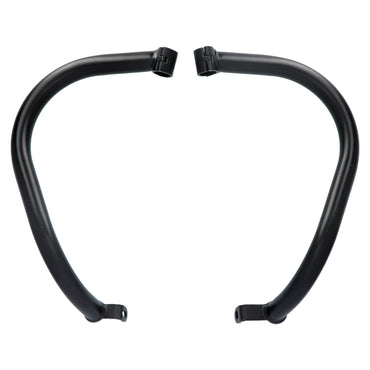 Highway Hawk Fat Bar motorbøjle 38 mm, blank sort