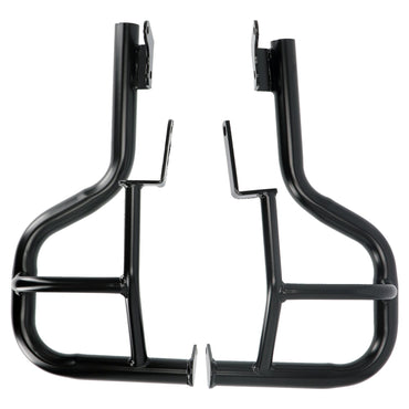 Highway Hawk motorbøjle 38 mm Fat Bar, blank sort