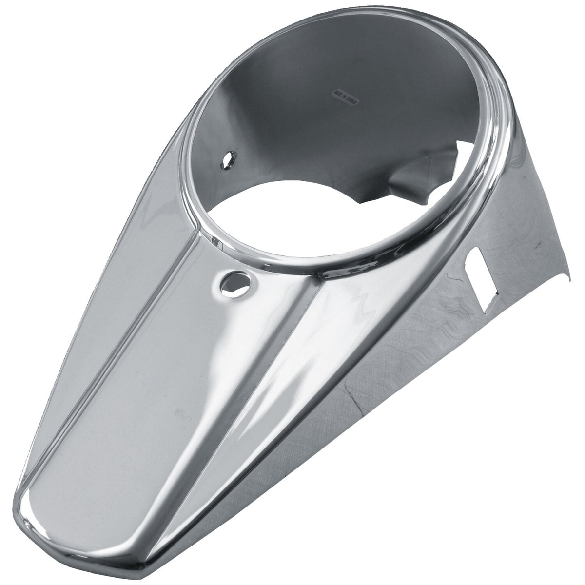 MCS glat dash cover i krom, 47-61-stil