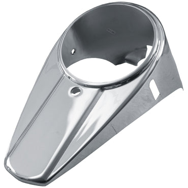 MCS glat dash cover i krom, 47-61-stil