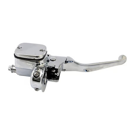 Handlebar master cylinder assy. 11/16" bore. Chrome Item No: 940522
