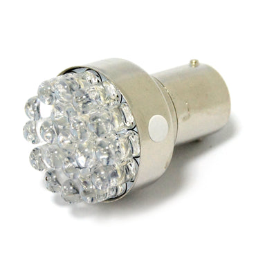 MCS LED-blinklyspære BAY15S, hvidt lys