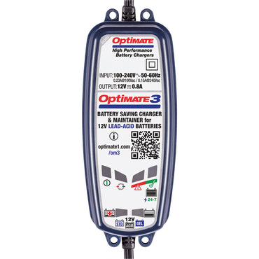 Tecmate OptiMATE 3 12V batterilader