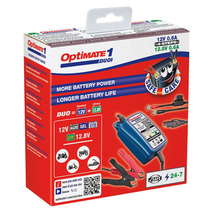 Tecmate OptiMate 1 Duo 12V batterilader