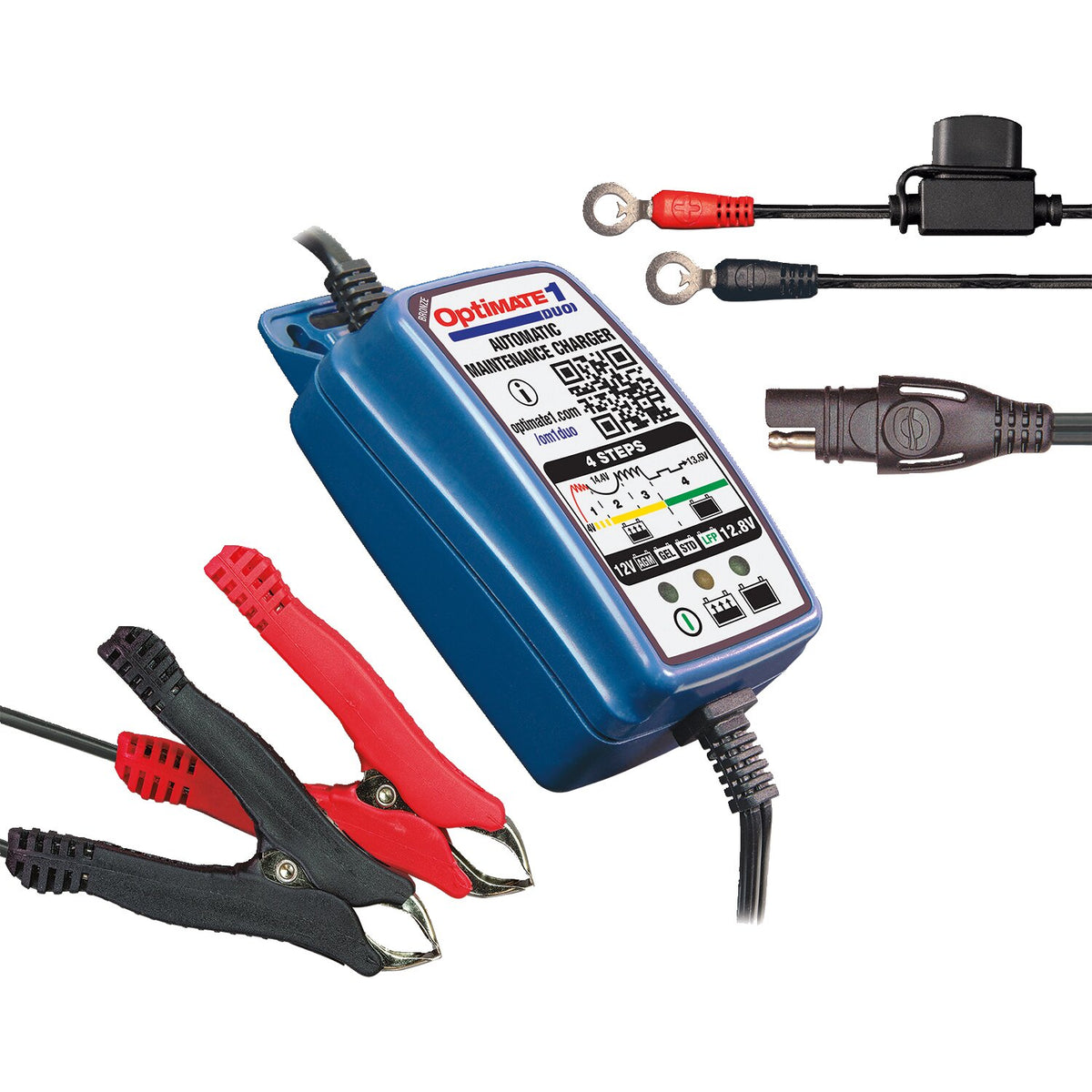 Tecmate OptiMate 1 Duo 12V batterilader