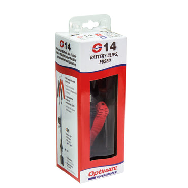 Tecmate OptiMATE O-14 batteriladekabel med klemmer