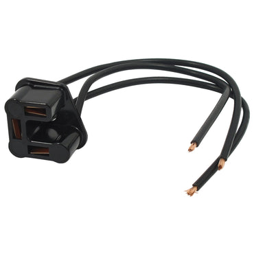 Standard Co. H4-forlygte-stik med ledninger, 3-polet