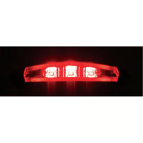 KOSO, 'GT-01 Mini' LED taillight. Red lens Item No: 942283