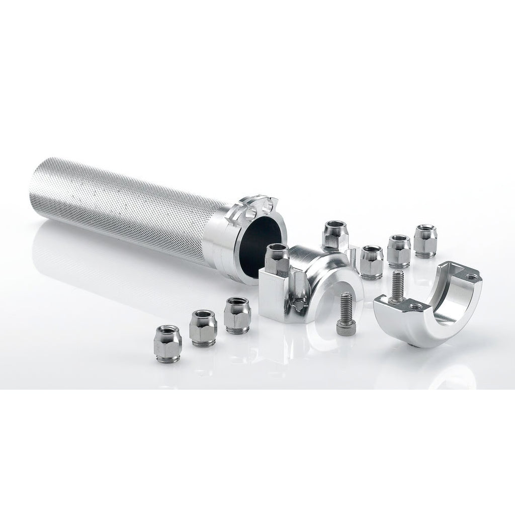 Biltwell, Whiskey throttle assembly. Polished Item No: 942658