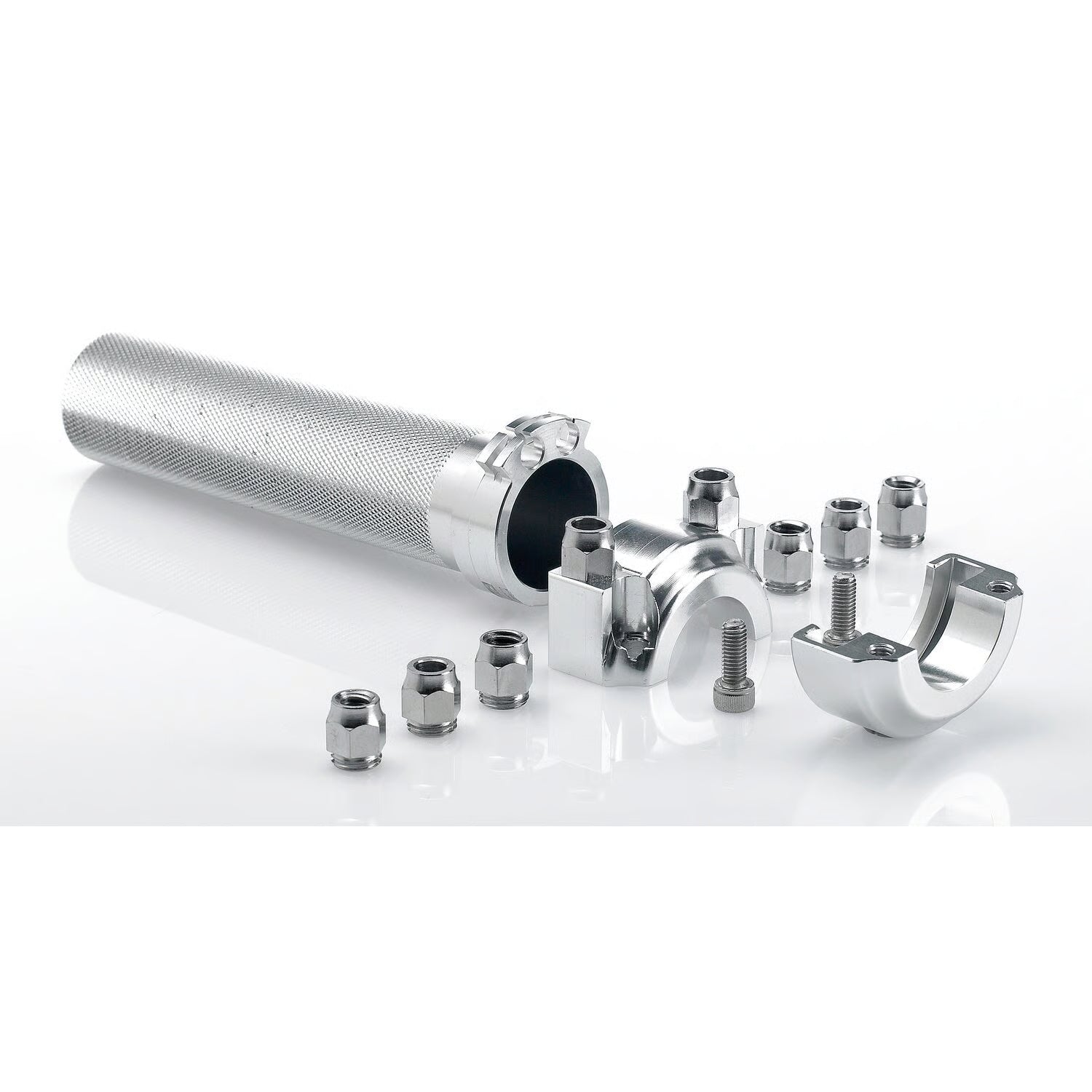 Biltwell, Whiskey throttle assembly. Polished Item No: 942658