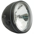 Skyline, 5-3/4" H4 headlamp. side mount. Black Item No: 943202