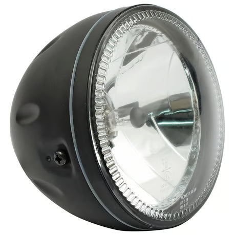 Skyline, 5-3/4" H4 headlamp. side mount. Black Item No: 943202