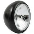 7" gladiator FL style H4 headlamp. Black Item No: 943206