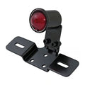 Old school LED taillight, type 3. Black. Red lens Item No: 943835