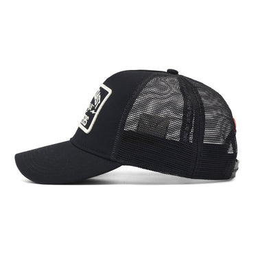 West Coast Choppers 5-panel truckercap, sort
