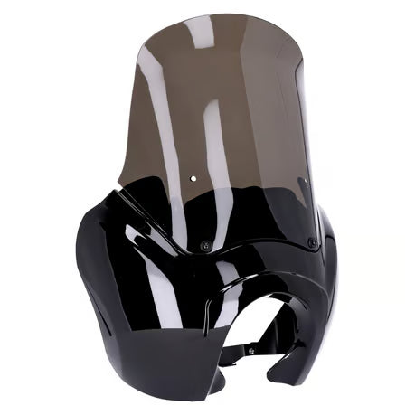 Headlamp fairing. Gloss black. Tinted windshield Item No: 947445