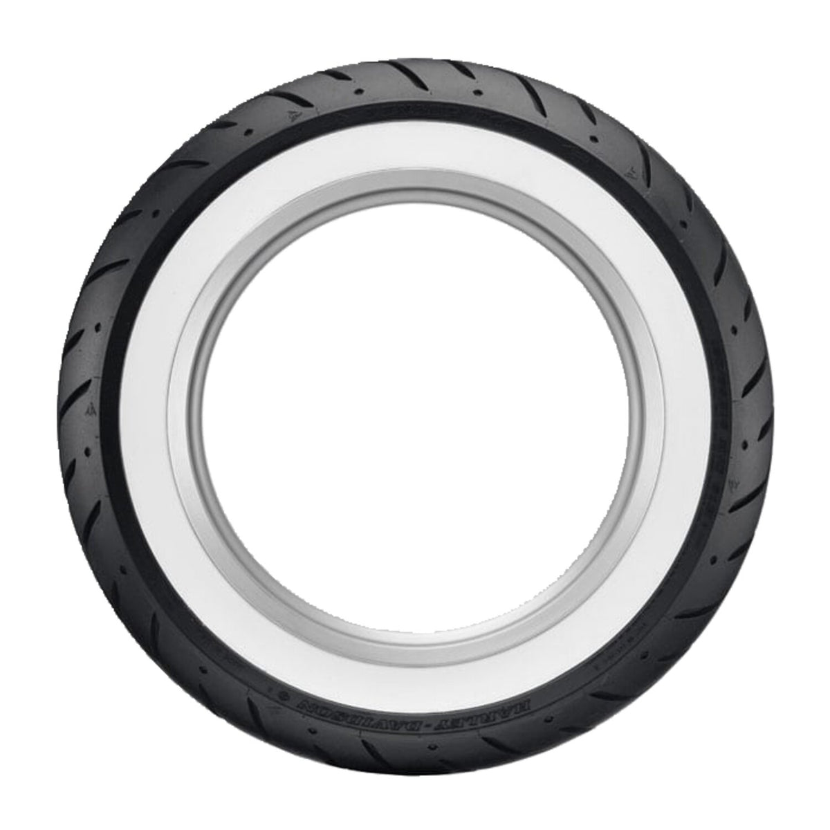 Dunlop D407T H-D bagdæk 180/65B16 81H med bred hvid side