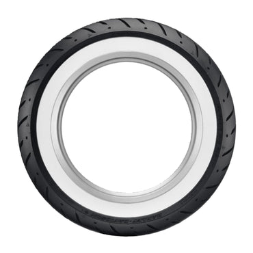 Dunlop D407T H-D bagdæk 180/65B16 81H med bred hvid side