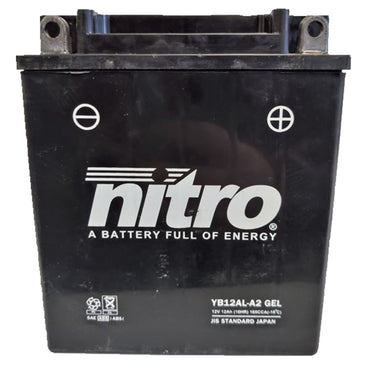 Nitro AGM-gelbatteri YB12AL-A2 SLA