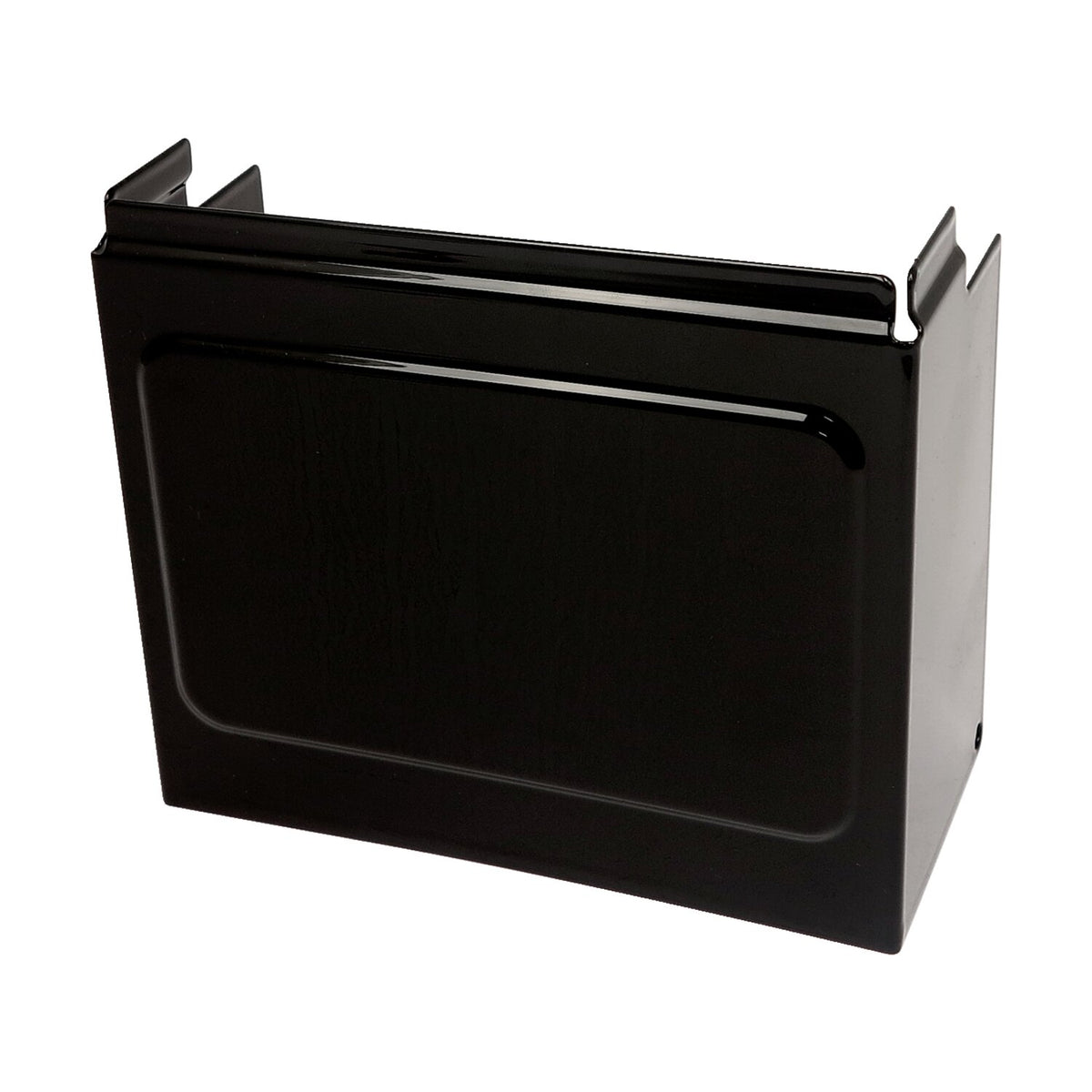 MCS batterisidedæksel, blank sort