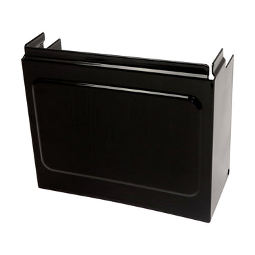 MCS batterisidedæksel, blank sort