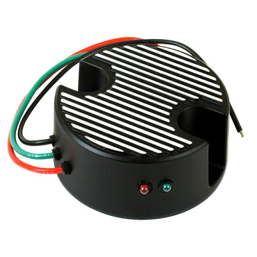 Transpo elektronisk spændingsregulator 12 V, sort