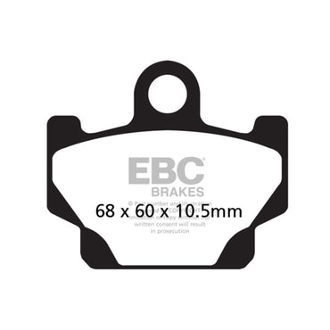 EBC V-pad semi-sinterede bremseklodser
