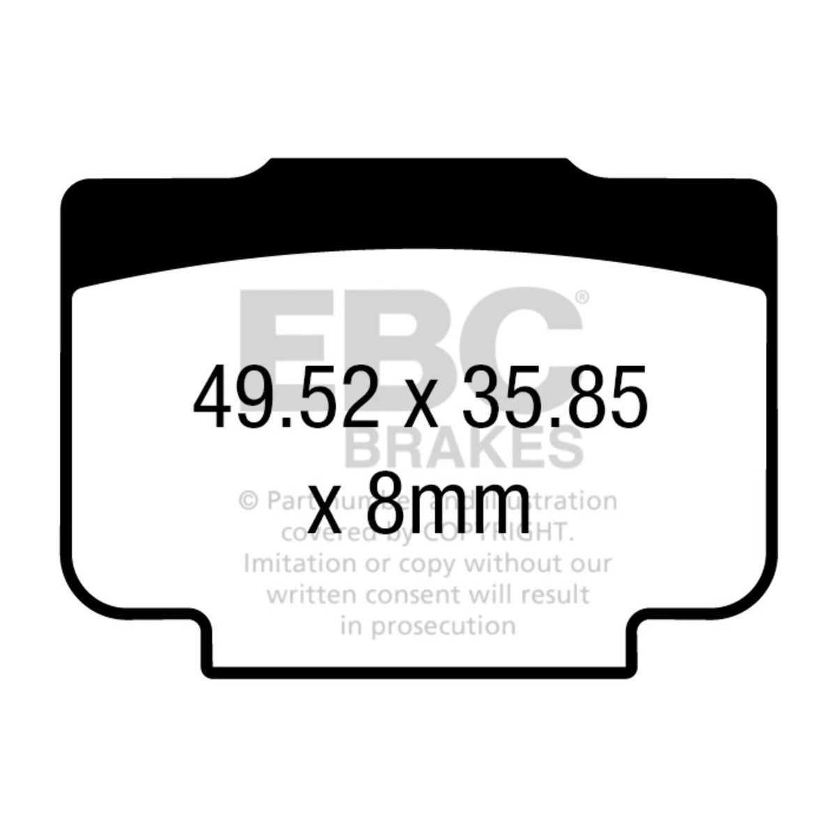 EBC Double-H sinterbremseklodser