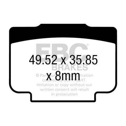 EBC Double-H sinterbremseklodser