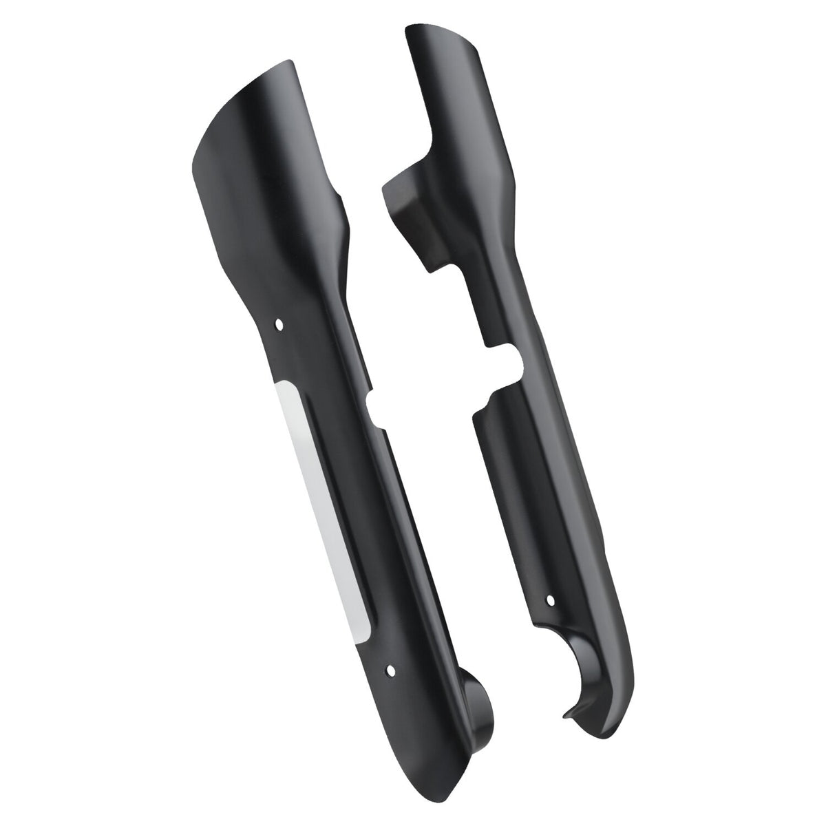 C-Racer gaffelbeskyttere, sort blank