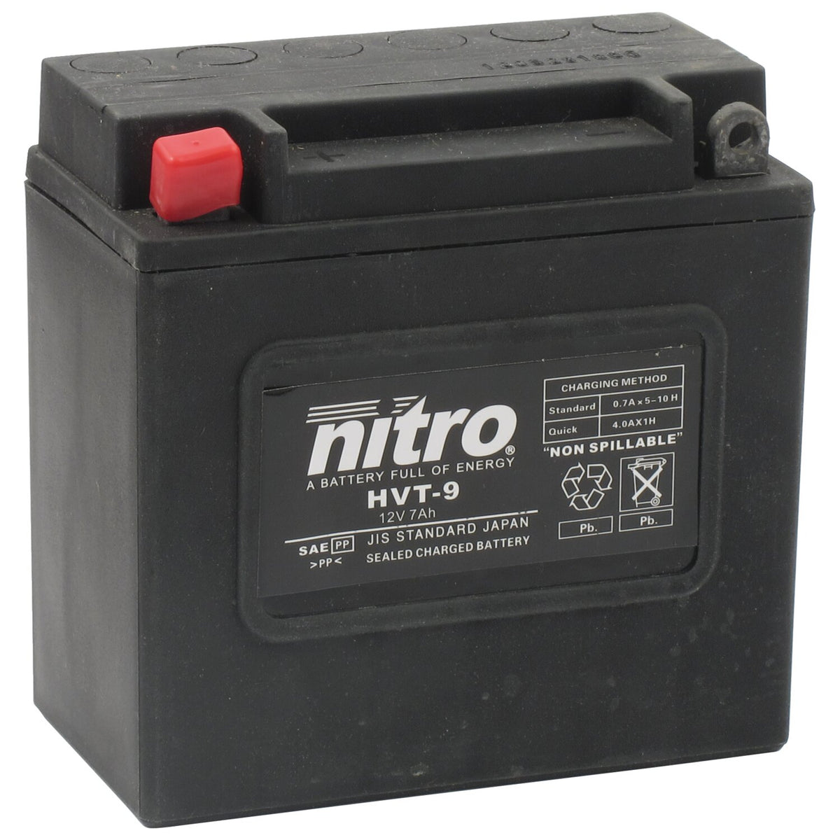 Nitro AGM HVT-batteri 12 V, 8 Ah