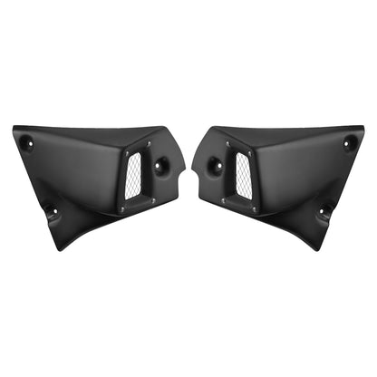 C-Racer frontsidepaneler i sort ABS-plast