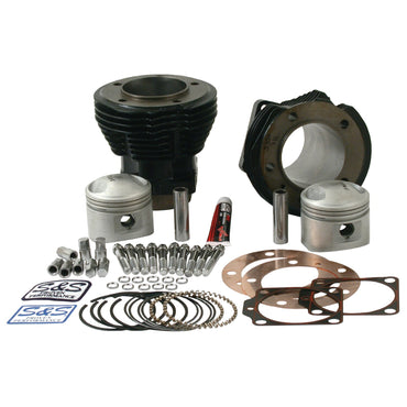 S&S cylinder- og stempelsæt 3-1/2" – sort