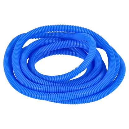 Blå PVC-kabelstrømpe med split, 12 ft