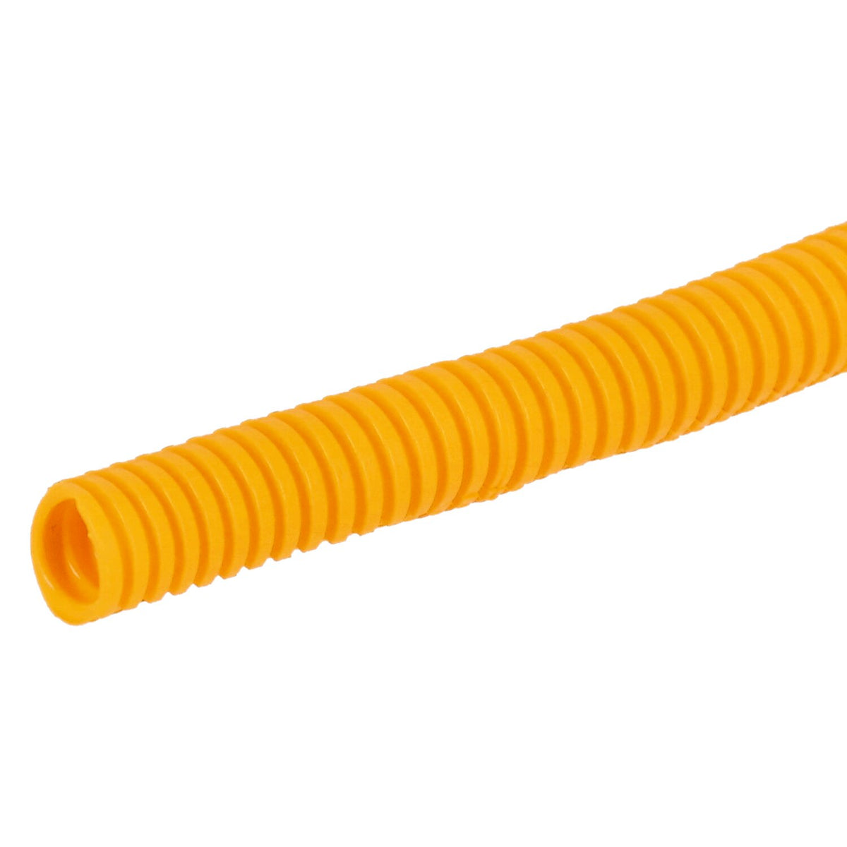 Standard gul PVC-kabelslange med split, 12 ft