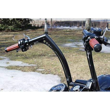 Riverside, Bakelite® retro handlebar grip set. Black Item No: 954001