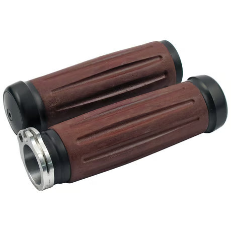 Riverside, Bakelite® retro handlebar grip set. Black Item No: 954001