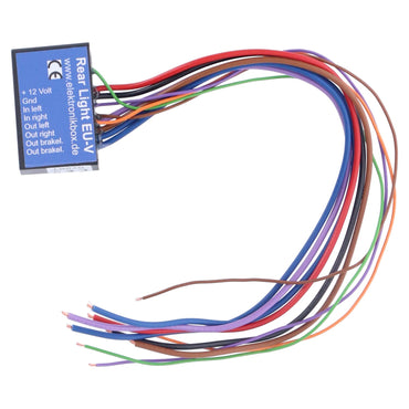 Elektronikbox EU-V-konverteringsmodul til baglys