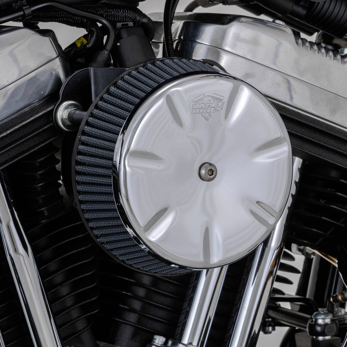 Vance & Hines VO2 Eliminator luftindtag, krom