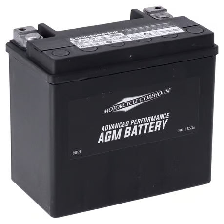 MCS, Advance Series - AGM sealed battery. 12v, 19ah. 325cca Item No: 955125