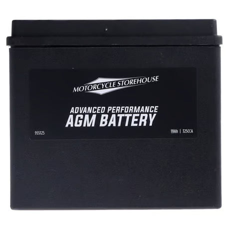 MCS, Advance Series - AGM sealed battery. 12v, 19ah. 325cca Item No: 955125