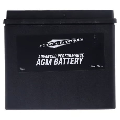 MCS, Advance Series - AGM sealed battery. 12V, 19Ah, 325CCA Item No: 955127