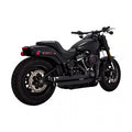 Vance & Hines, 2-1/2" big shots staggered PCX exhaust. black Item No: 955149