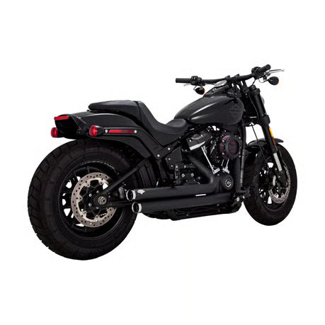 Vance & Hines, 2-1/2" big shots staggered PCX exhaust. black Item No: 955149