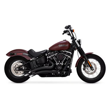 Vance & Hines Big Radius PCX Udstødning System – Matsort (Til Harley Softail 2018–2024)