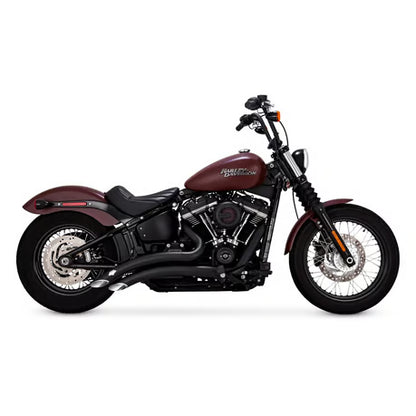 Vance & Hines Big Radius PCX Udstødning System – Matsort (Til Harley Softail 2018–2024)