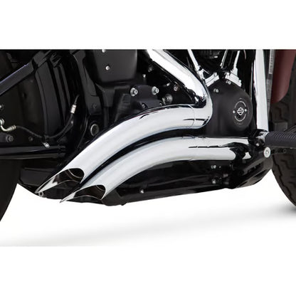 Vance & Hines Big Radius PCX Udstødning System – Krom (Til Harley M8 Softail 2018–2024)