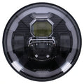 Bright, 7" LED headlamp unit. Black Item No: 955822