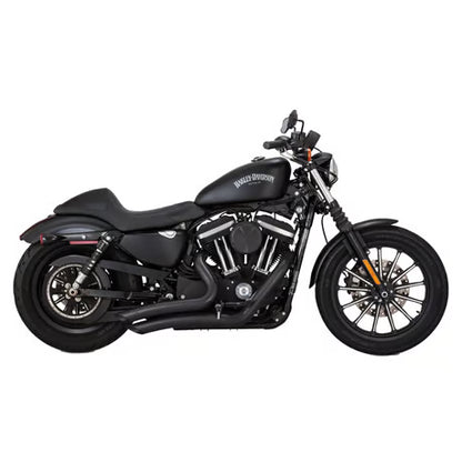 Vance & Hines Big Radius PCX Udstødning System – Matsort (Til Harley Sportster 2014–2022)